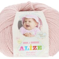 Алізе Бебі вулл (Alize Baby Wool) 50г/175м 161 троянда