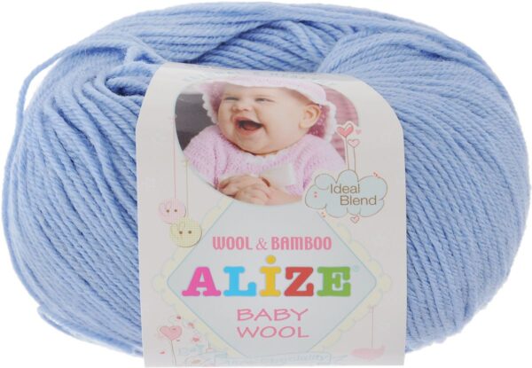 Алізе Бебі вулл (Alize Baby Wool) 50г/175м 040 небесний