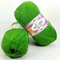 Алізе Котон Голд (Alize Cotton Gold) 100г/330м 126 зелена трава