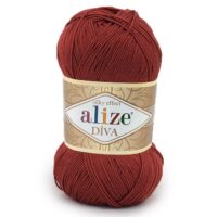 Алізе Діва (Alize Diva) 100г/350м 688 кава з молоком