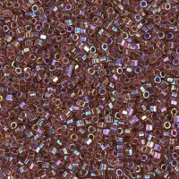 Бісер Miyuki Delica Beads Cut 11/0 5г DBC-88 рубка, темно-рожево-коричневий