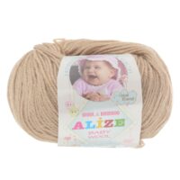 Алізе Бебі вулл (Alize Baby Wool) 50г/175м 075 беж