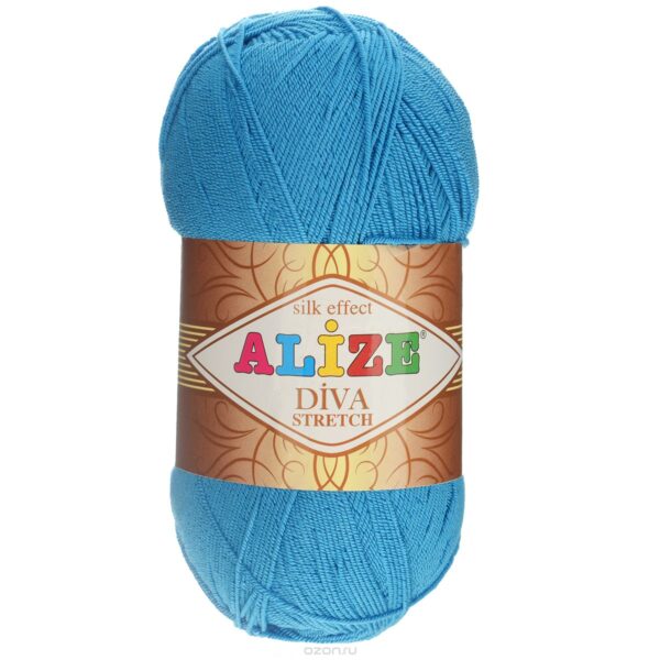Алізе Діва стрейч (Alize Diva stretch) 100г/400м 245 бірюза