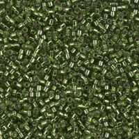 Бісер Miyuki Delica Beads 11/0 5г DB-1207 блискучий, зелений