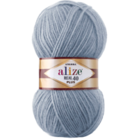 Алізе Ангора Реал 40 Плюс (Alize Angora Real 40 Plus) 100г/225м 221 джинс