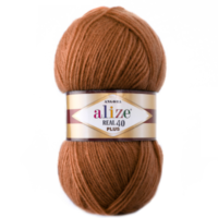 Алізе Ангора Реал 40 Плюс (Alize Angora Real 40 Plus) 100г/225м 234 вохра