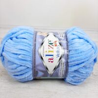 Алізе Веллуто (Alize Velluto) 100г/68м 218 блакитний