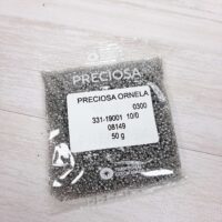 Бісер 08149 Preсiosa 10/0 графіт натуральний 25г