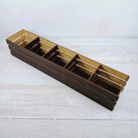 ПА-Ц-044-3 Ящик на 5отд 50*9*9,5см коричневая
