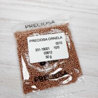 Бісер 03612 Preсiosa 10/0 припорошений кавовий 25г