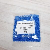 Бісер 03632 Preсiosa 10/0 небесно-блакитний натуральний 25г