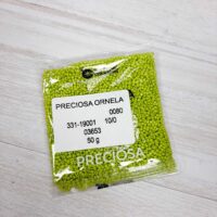 Бісер 03653 Preсiosa 10/0 яскраво-оливковий 25г