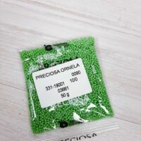Бісер 03661 Preсiosa 10/0 салатовий 25г