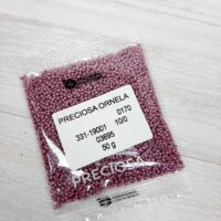 Бісер 03695 Preсiosa 10/0 рожево-фiолетовий темний 25г