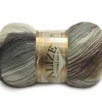 Алізе Ангора Голд Батік (Alize Angora Gold Batik) 100г/550м 5652 молочно-сірий