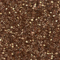 Бісер Miyuki Delica Beads Cut 11/0 5г DBC-115  рубка середньо-золотий