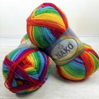 Нако Бохо (Nako Boho) 100г/400м 82443 меланж райдужний