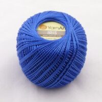 Ярнарт Ірис (YarnArt Iris) 20г/138м 922 синій