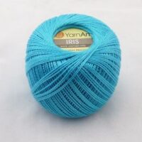 Ярнарт Ірис (YarnArt Iris) 20г/138м 923 бірюза
