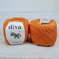 Діва амігурумі (Diva amigurumi) 50г/130м 00979 корал