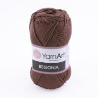 ЯрнАрт Бегонія (YarnArt Begonia) 50г/169м 077 шоколад