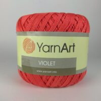 ЯрнАрт Віолет (YarnArt Violet) 50г/282м 4910 корал
