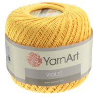 ЯрнАрт Віолет (YarnArt Violet) 50г/282м 4653 світло-жовтий