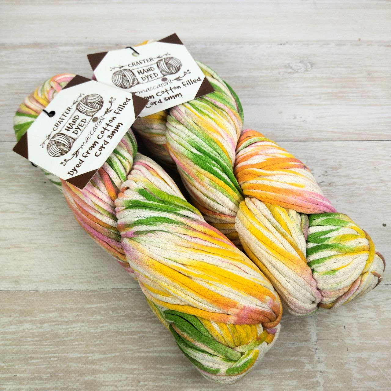 Кратер Котон Файлд (Crater Cotton Filled Hand Dyed) 200г/100м 23007 салат