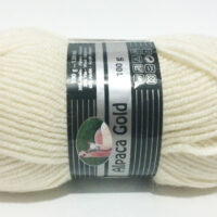 Мадам Трікоте Альпака голд (Madame Tricote Alpaca Gold) 100г/120м 004 молочний