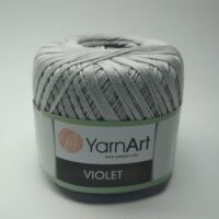 ЯрнАрт Віолет (YarnArt Violet) 50г/282м 4920 світло-сірий