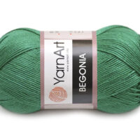 ЯрнАрт Бегонія (YarnArt Begonia) 50г/169м 6369 олива