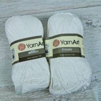 Ярнарт Етамін (YarnArt Etamin) 30г/180м 421 білий