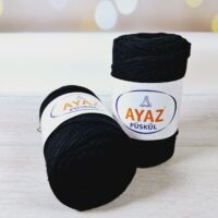 Шнур Аяз Паскул (Ayaz Puskul) 75м/250г 1217 чорний