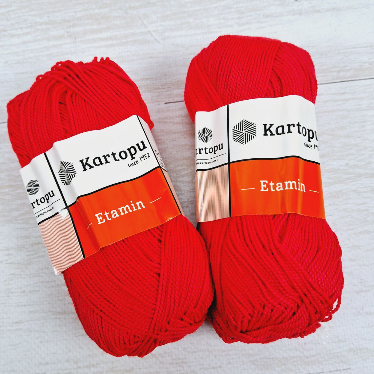Картопу Етамін (Kartopu Etamin) 30г/150м К142 червоний
