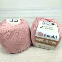 ЯрнАрт Бебi Котон (YarnArt Baby Cotton) 50г/165м 413 пудра