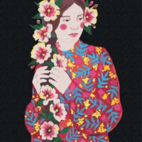 Картина за номерами КНО4924 Квітуча 40*50см