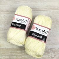 ЯрнАрт Бегонія (YarnArt Begonia) 50г/169м 6194 молочний