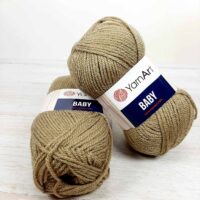 ЯрнАрт Бебі (YarnArt Baby) 50г/150м 218 темний беж