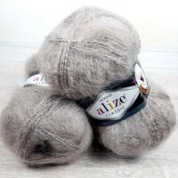 Алізе Мохер Класік (Alize Mohair Classic) 100г/200м 541 кава з молоком