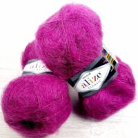 Алізе Мохер Класік (Alize Mohair Classic) 100г/200м 209 фуксія