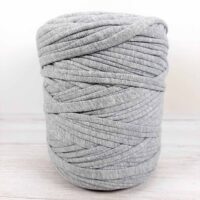 Шнур Бед Ярн Пеня (Bead Yarn Penye) 650г/120м сірий твід трикотаж
