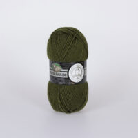 Мадам Трікоте Меріно Голд200 (Madame Tricote Merino Gold200) 100г/200м 077 олива