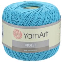 ЯрнАрт Віолет (YarnArt Violet) 50г/282м 0008 бірюза