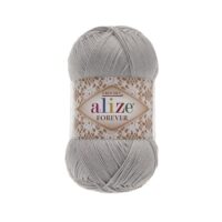Алізе Фореве (Alize Flower Crochet) 50г/300м 052 тала вода