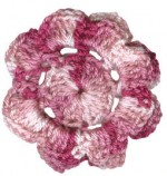 Алізе Форевер Меланж (Alize Forever melange) 50г/300м 50842 рожево-білий