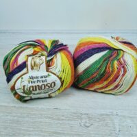 Ланосо Алпакана Колор (Lanoso Alpacana Color) 100г/220м 808 жовто-зелений