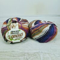 Ланосо Алпакана Колор (Lanoso Alpacana Color) 100г/220м 807 синьо-фіолетовий