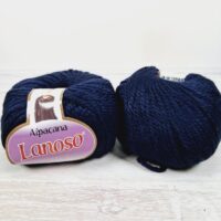 Ланосо Алпакана (Lanoso Alpacana) 100г/130м 3017 темно синій