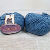 Ланосо Алпакана (Lanoso Alpacana) 100г/130м 3028 блакитний яскравий