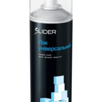 Лак універсальний безбарвний глянець 400мл Slider color